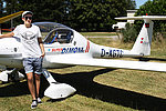 [Translate to French:] Felix Ehrlich - Wettbewerbssieger Jahressportflug NRW 2017