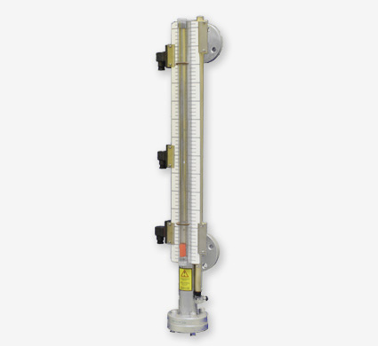 Niveauschalter NS 64/100 ... AM Visuelle/elektrische Füllstandsüberwachung für Druckbereiche bis 64 oder 100 bar